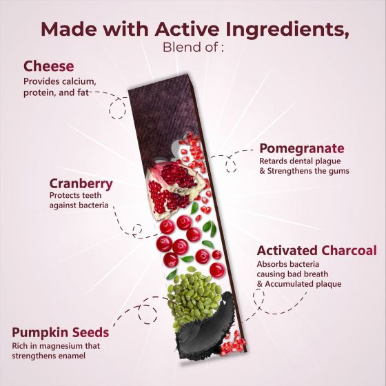 Pawfect Himalayan Cheese Chews with Cranberry & Pomegranate