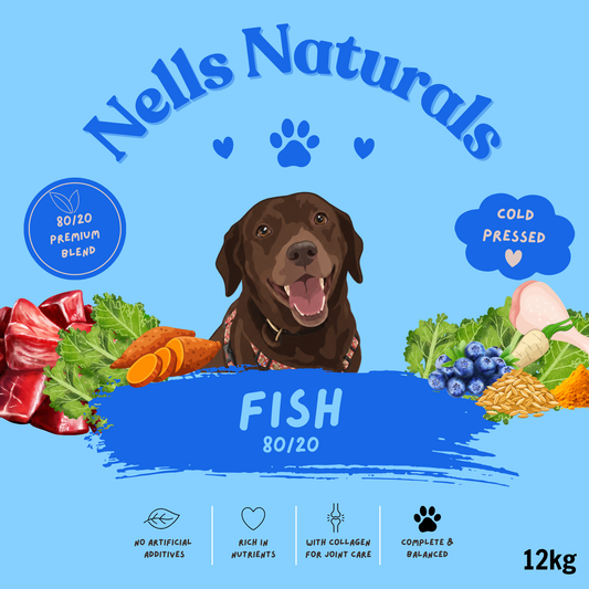 Nell's Naturals Cold Pressed- 80/20 Fish