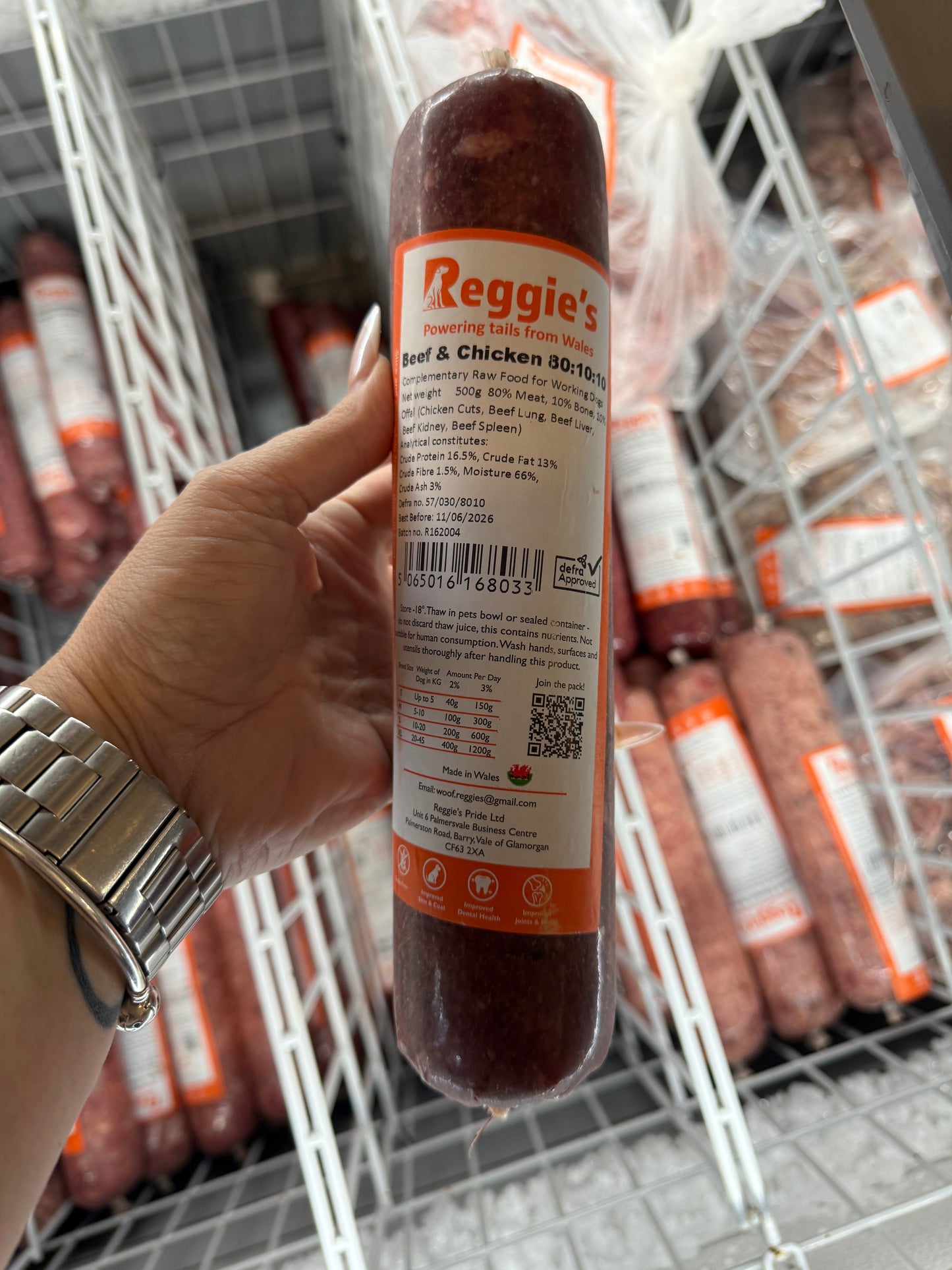 Reggie’s Beef & Chicken 500g