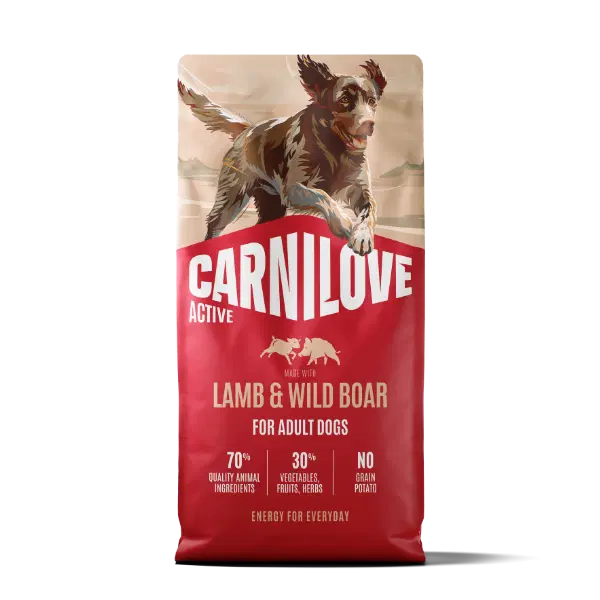 Active Lamb & Wild Boar Dog Food