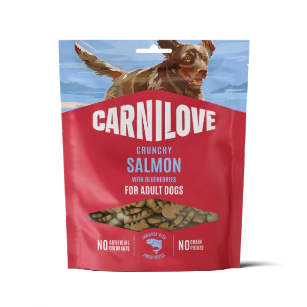 Carnilove Crunchy Salmon & Blueberry Treats- 200g