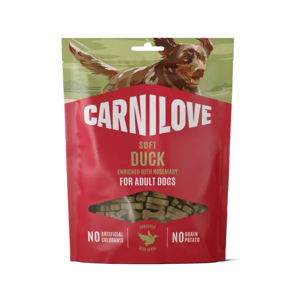 Carnilove Soft Duck & Rosemary Treats-200g
