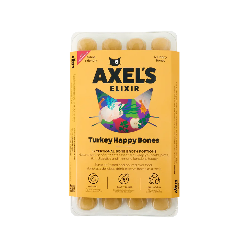 Axels Elixir turkey bones cats