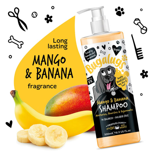 Bugalugs Mango & Banana Shampoo 500ml