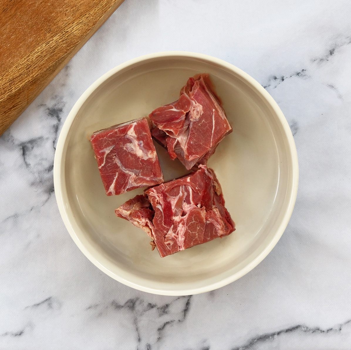 Raw Pet Treat Food Lamb Chunks 1kg