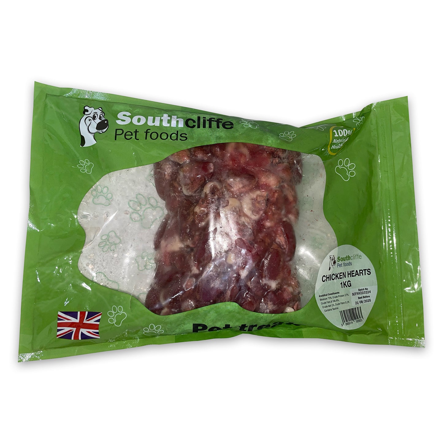 Southcliffe Chicken Hearts 1kg
