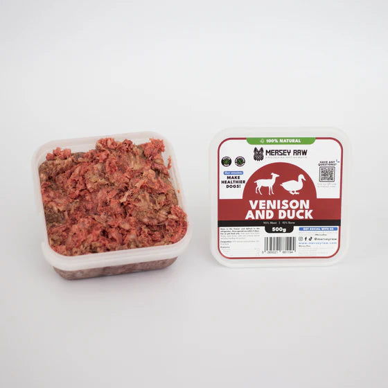 Mersey Raw Venison & Duck 90-10 500g