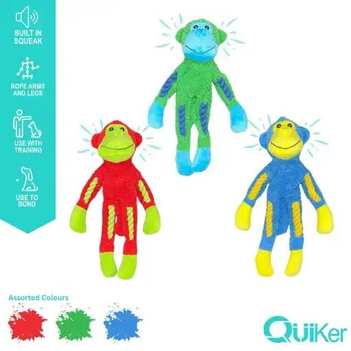 Rope Body Monkey Toy