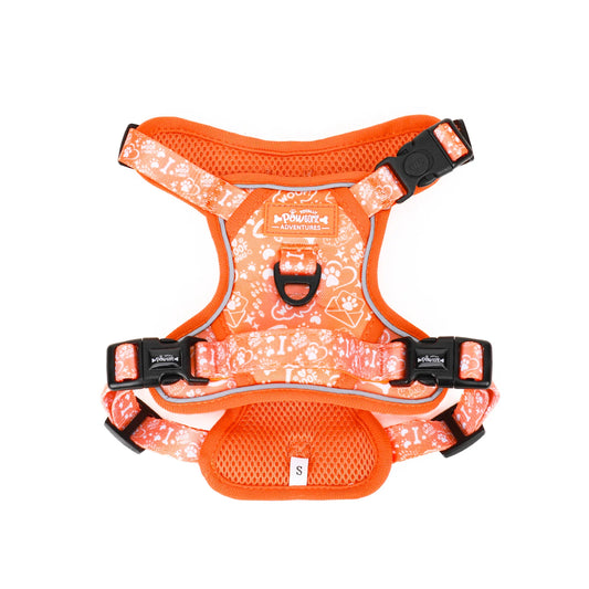 Totally Pawsome Sunburst Paws Harness