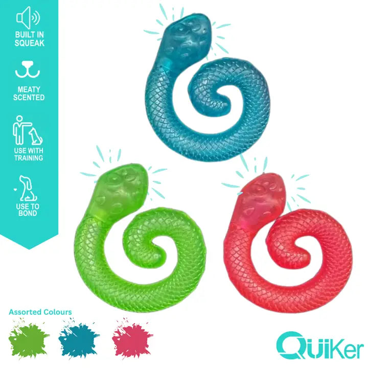 Coiled Treat & Cool Snake