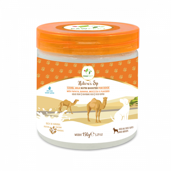 Pawfect Foods Camel Milk with Papaya, Banana, Broccoli & Flaxseed