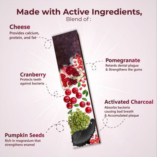 Pawfect Himalayan Cheese Chews with Cranberry & Pomegranate