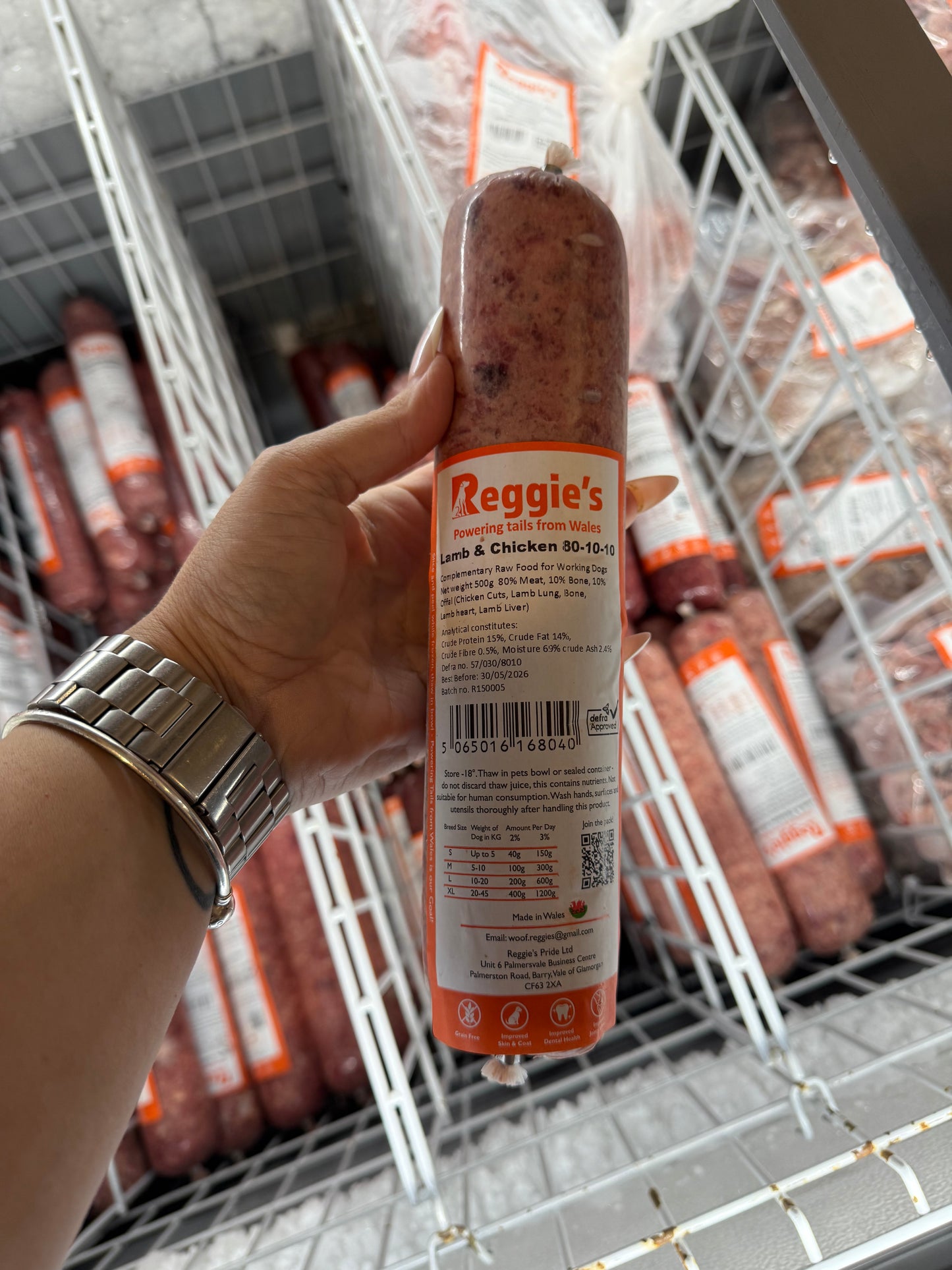 Reggie’s Lamb & Chicken 500g