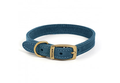 Ancol Timberwolf Leather Collar