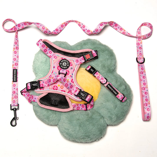 Groovy Paws Grip & Groove Harness - Peace, Love & Disco