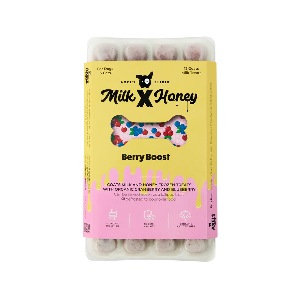Axels Elixir Milk & Honey Berry Boost