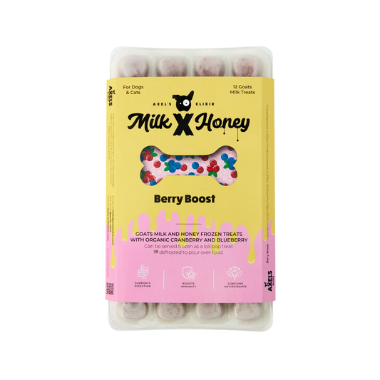 Axels Elixir Milk & Honey Berry Boost