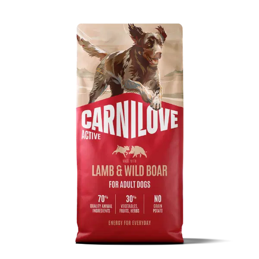 Active Lamb & Wild Boar Dog Food