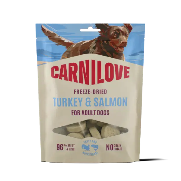 Carnilove Freeze Dried Treats- Turkey & Salmon 60g