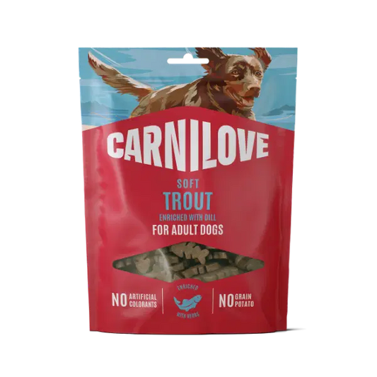 Carnilove Soft Trout & Dill Treats 200g