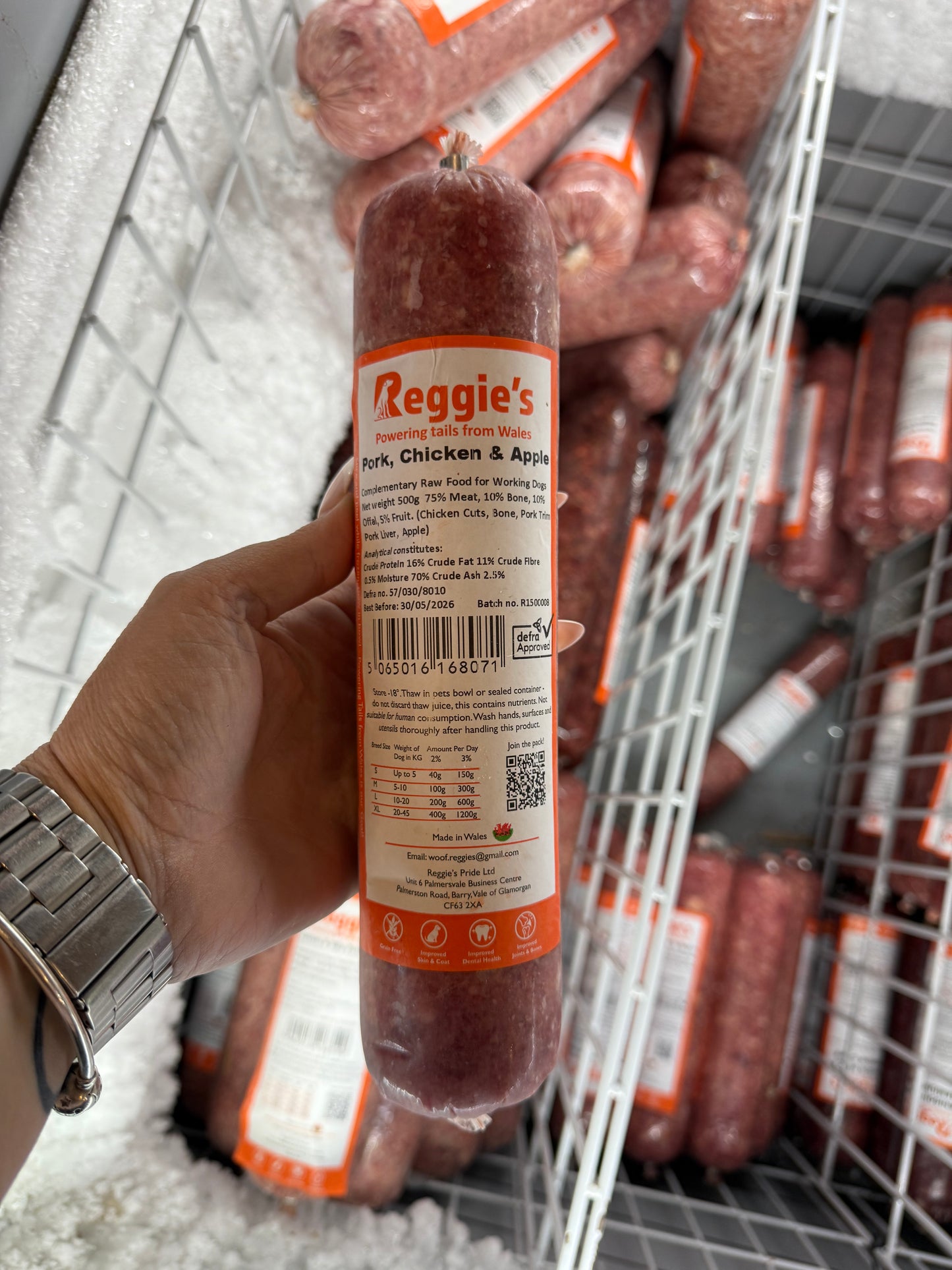 Reggie’s Pork, Chicken & Apple