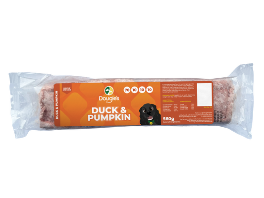 Dougies Duck & Pumpkin 560g (4 x 140g)