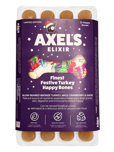 Axels Elixir Finest Festive Turkey Happy Bones