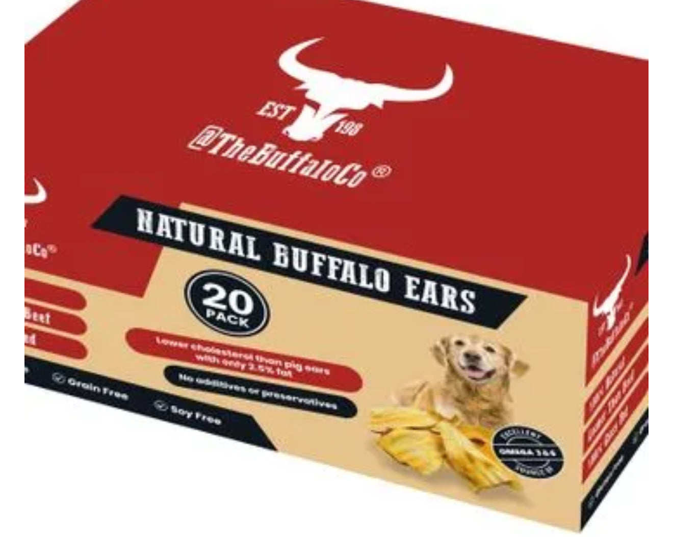 The Buffalo Co - Box of 20 Buffalo Ears