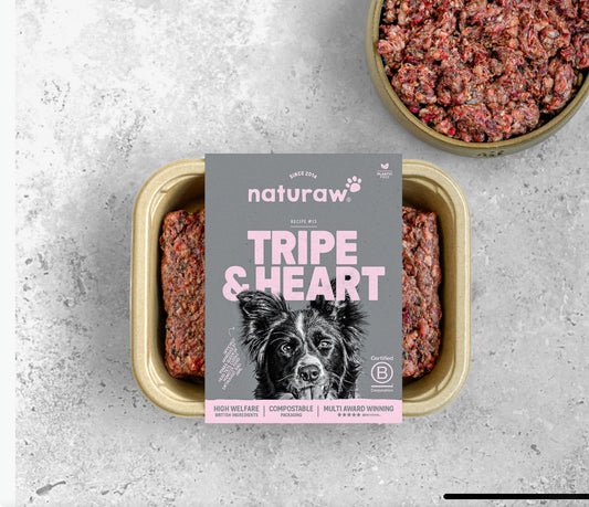 Naturaw Tripe & Heart 500g