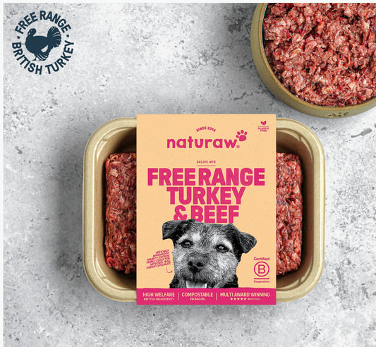 Naturaw Turkey & Beef 500g