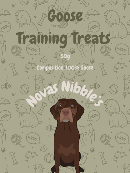 5x 50g Nova's Nibbles Training Treat Bags
