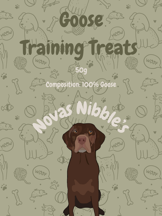 5x 50g Nova's Nibbles Training Treat Bags