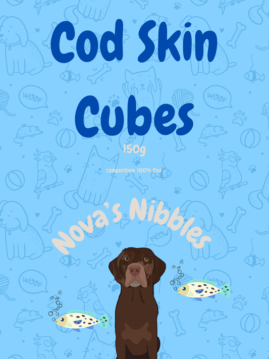 Novas Nibbles Cod Skin Cubes