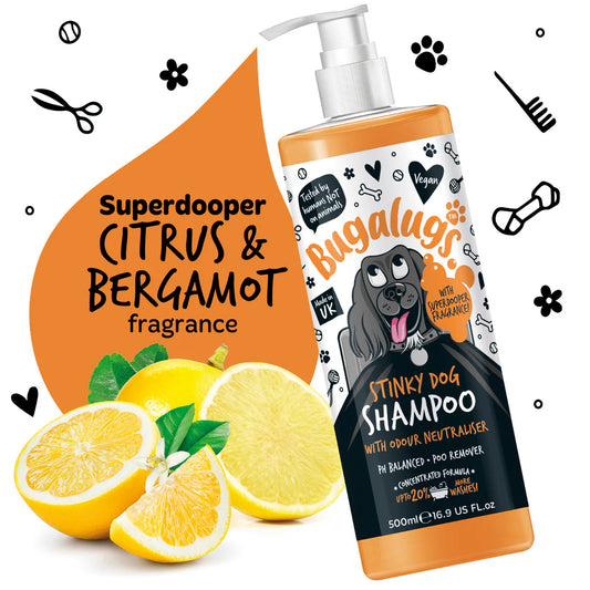 Bugalugs Stinky Dog Shampoo 500ml