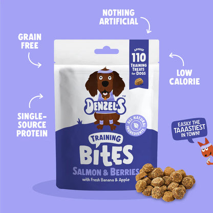Denzel’s Training Bites- Salmon & Berries
