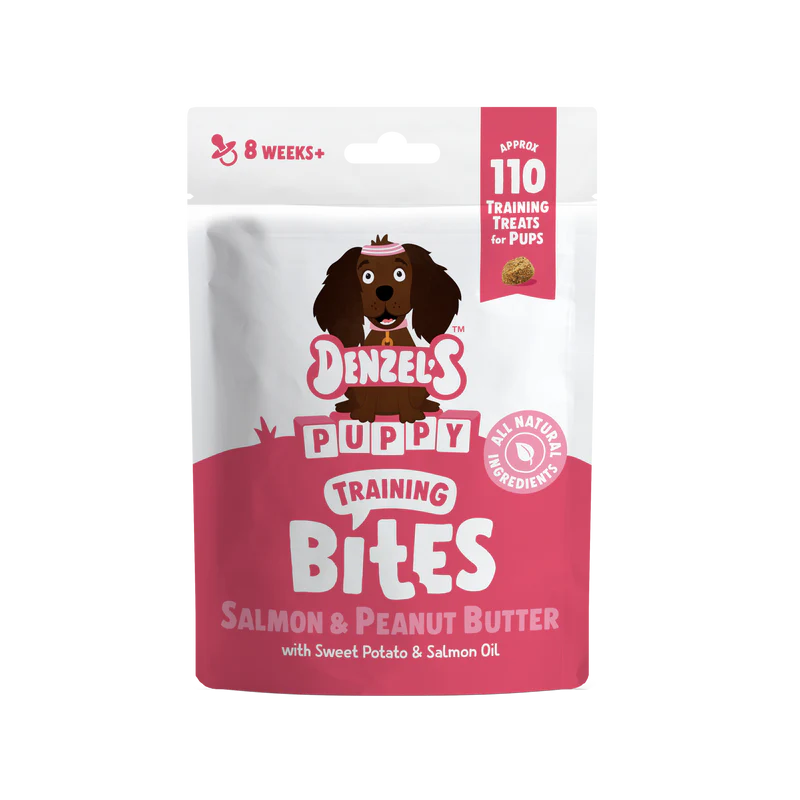 Denzel’s Puppy Training Bites - Salmon & Peanut Butter 100g