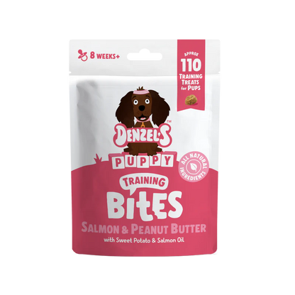 Denzel’s Puppy Training Bites - Salmon & Peanut Butter 100g