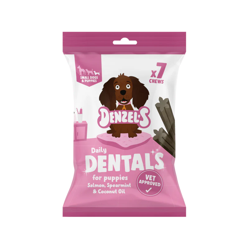 Denzel’s Daily Dentals- Salmon, Spearmint & Coconut Oil
