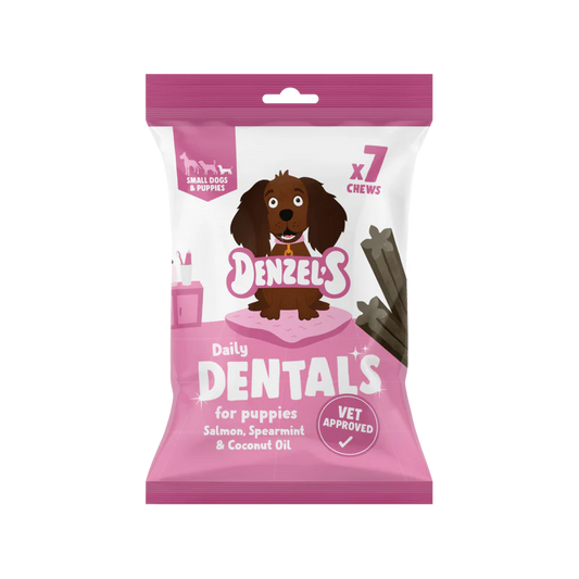 Denzel’s Daily Dentals- Salmon, Spearmint & Coconut Oil