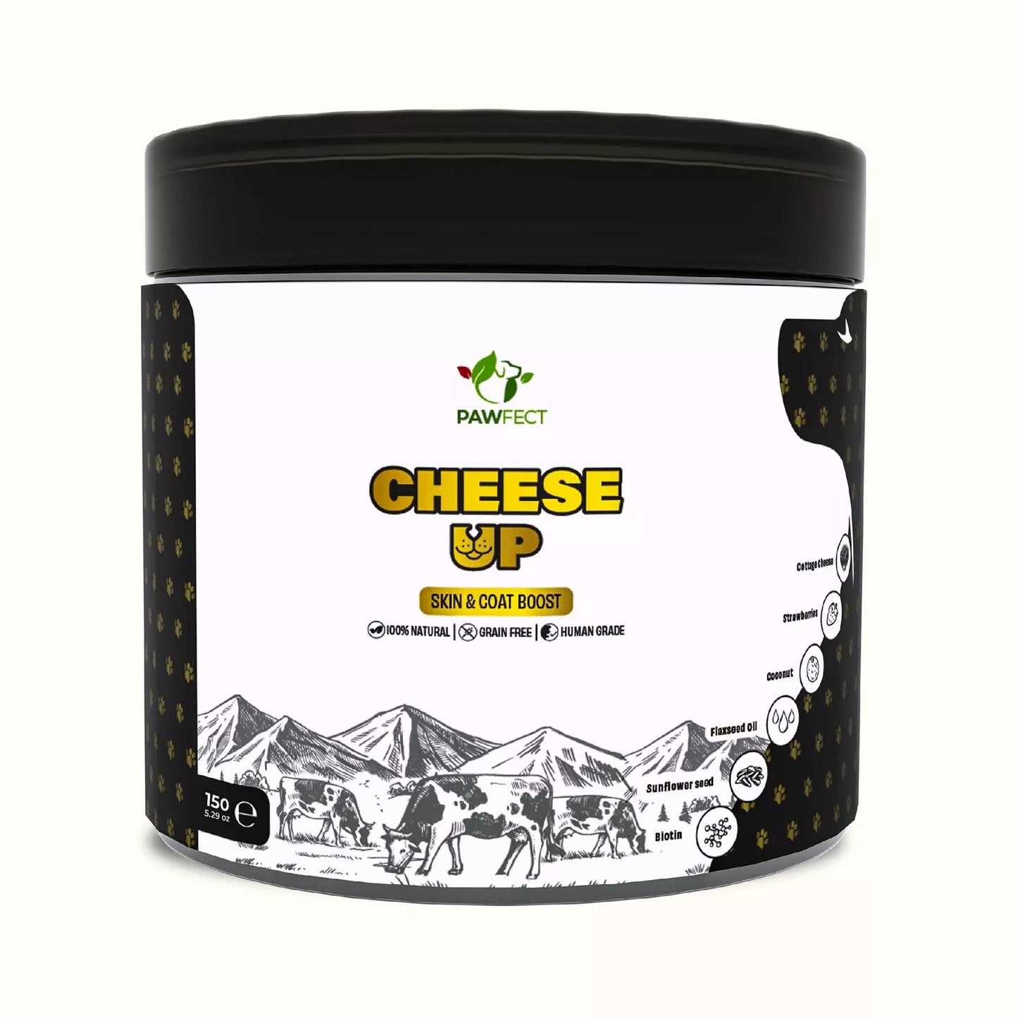 Pawfect Food Topper Cheese Up