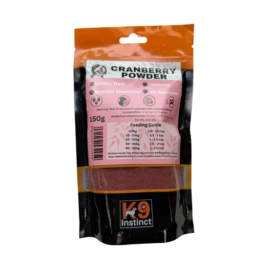 K9 Instinct Cranberry Powder 150g