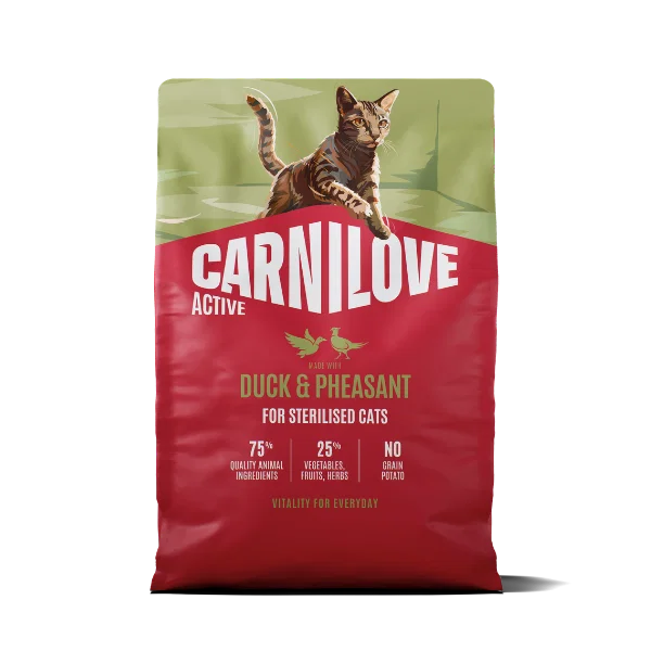 Carnilove ACTIVE DUCK & PHEASANT CAT FOOD