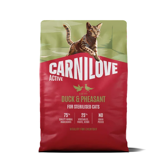 Carnilove ACTIVE DUCK & PHEASANT CAT FOOD