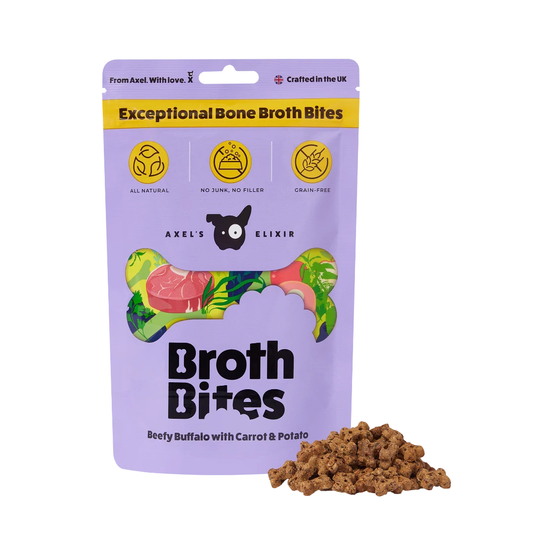 Axels Broth Bites Beefy Buffalo with Carrot & Potato 100g