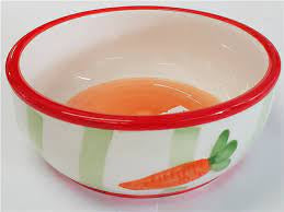Happy Pets Carrot bowl