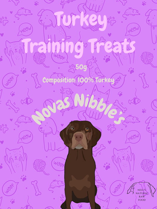 Nova's Nibbles Training Treats Turkey 50g