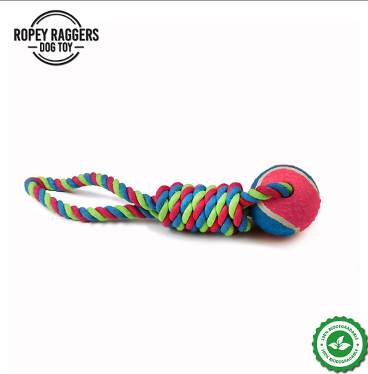 Ancol Ropey Ragger Ball