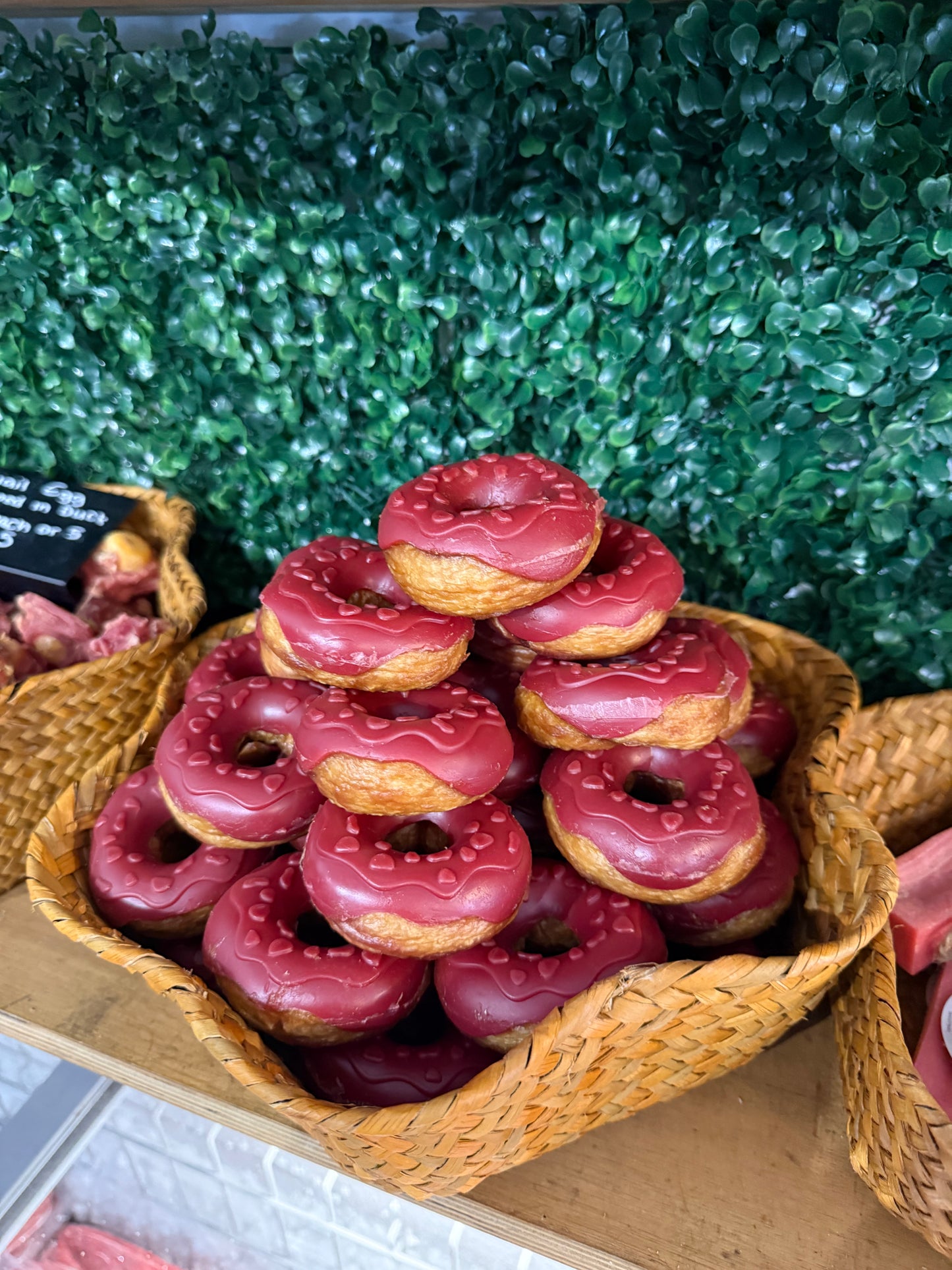 Beef, Duck & Strawberry Collagen Donut