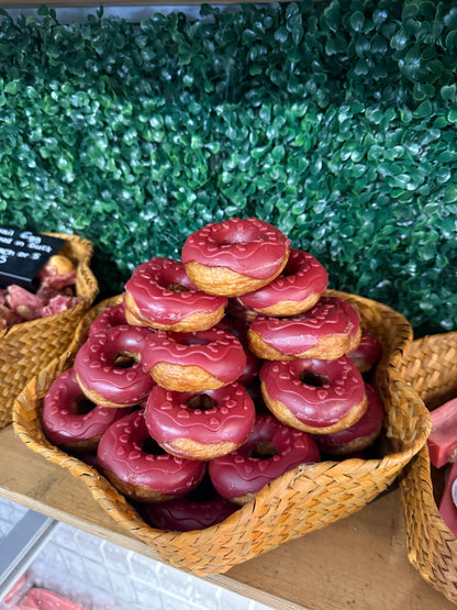 Beef, Duck & Strawberry Collagen Donut