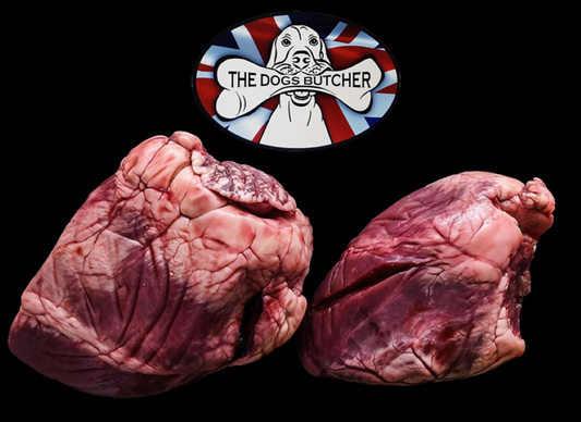 The Dog' s Butcher Lamb Hearts 4 pk